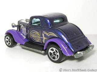 Hot Wheels - 3-WINDOW '34