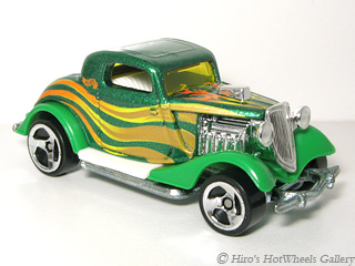 Hot Wheels - 3-WINDOW '34