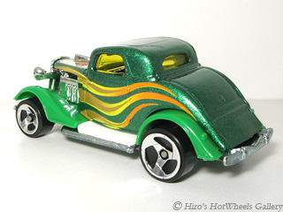 Hot Wheels - 3-WINDOW '34